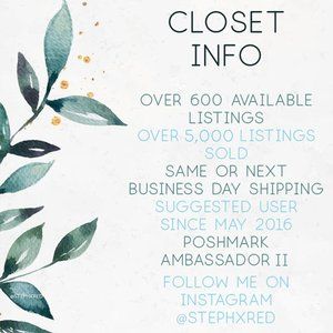 Closet Info